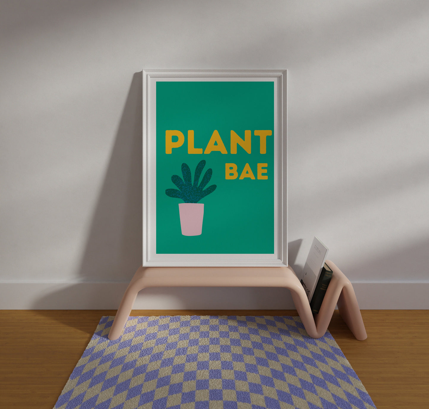 Plant Bae, Bold & Quirky Art Print - PulpKo