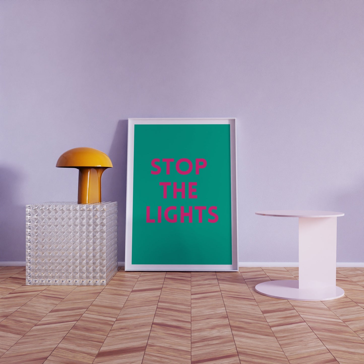 Stop The Lights Wall Art Print - PulpKo