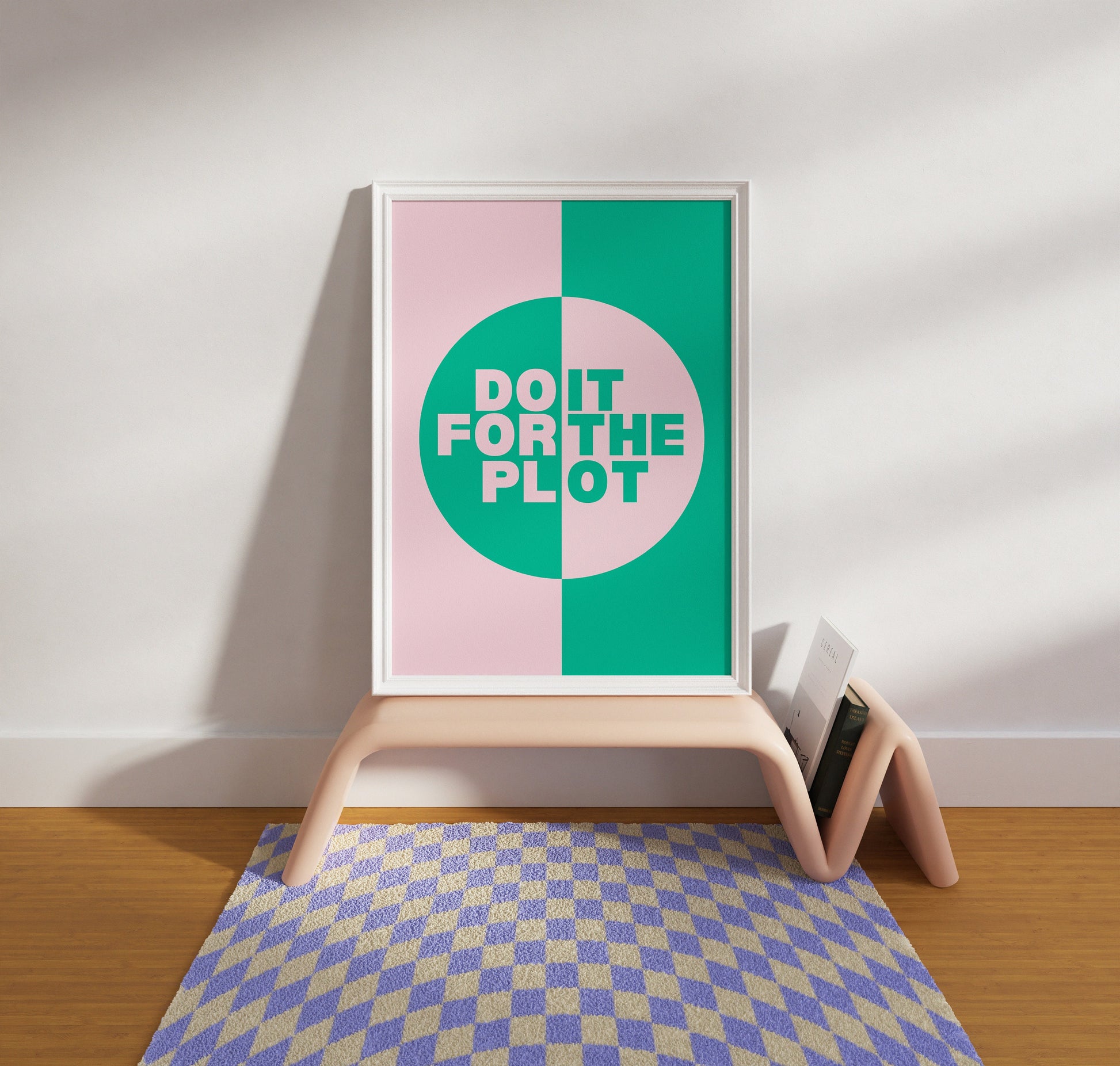 Do It For The Plot Wall Art Poster Print - PulpKo