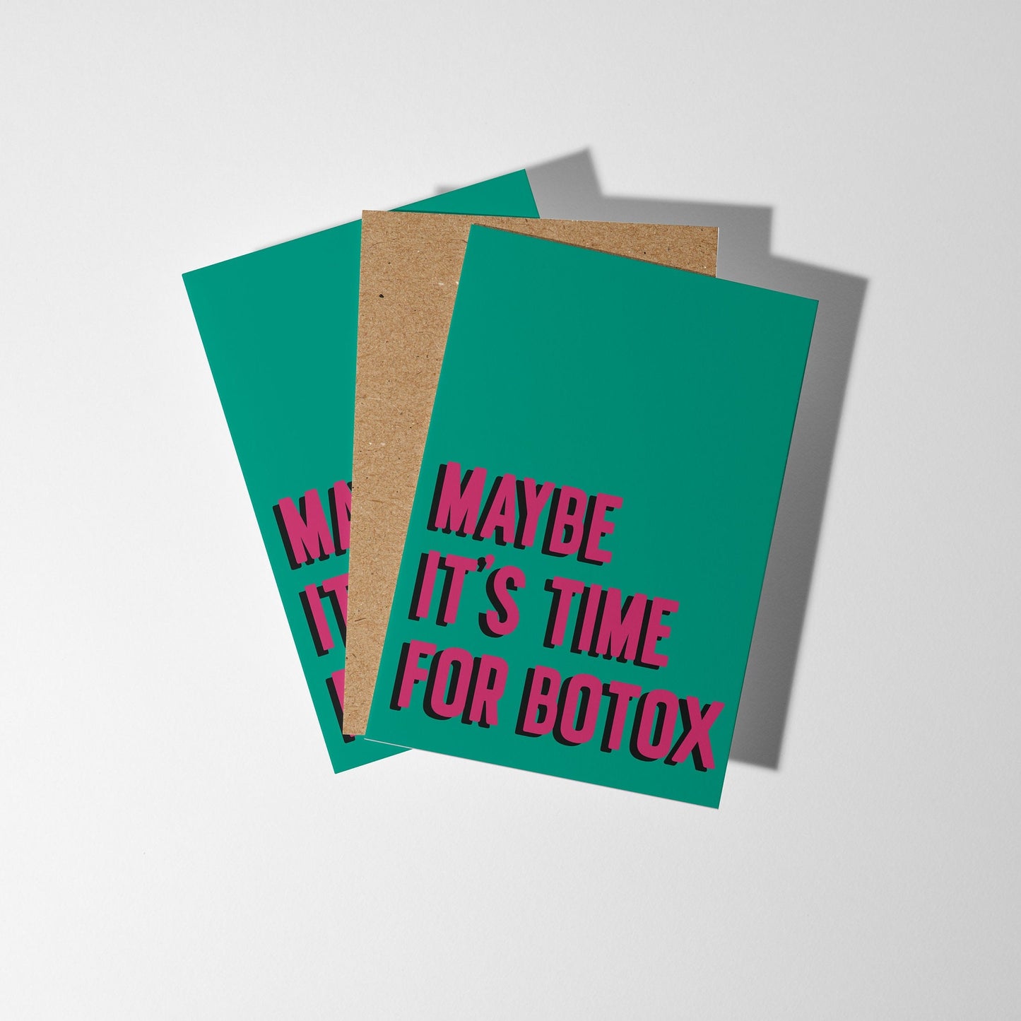 Maybe It's Time for Botox, Funny Birthday Card - PulpKo