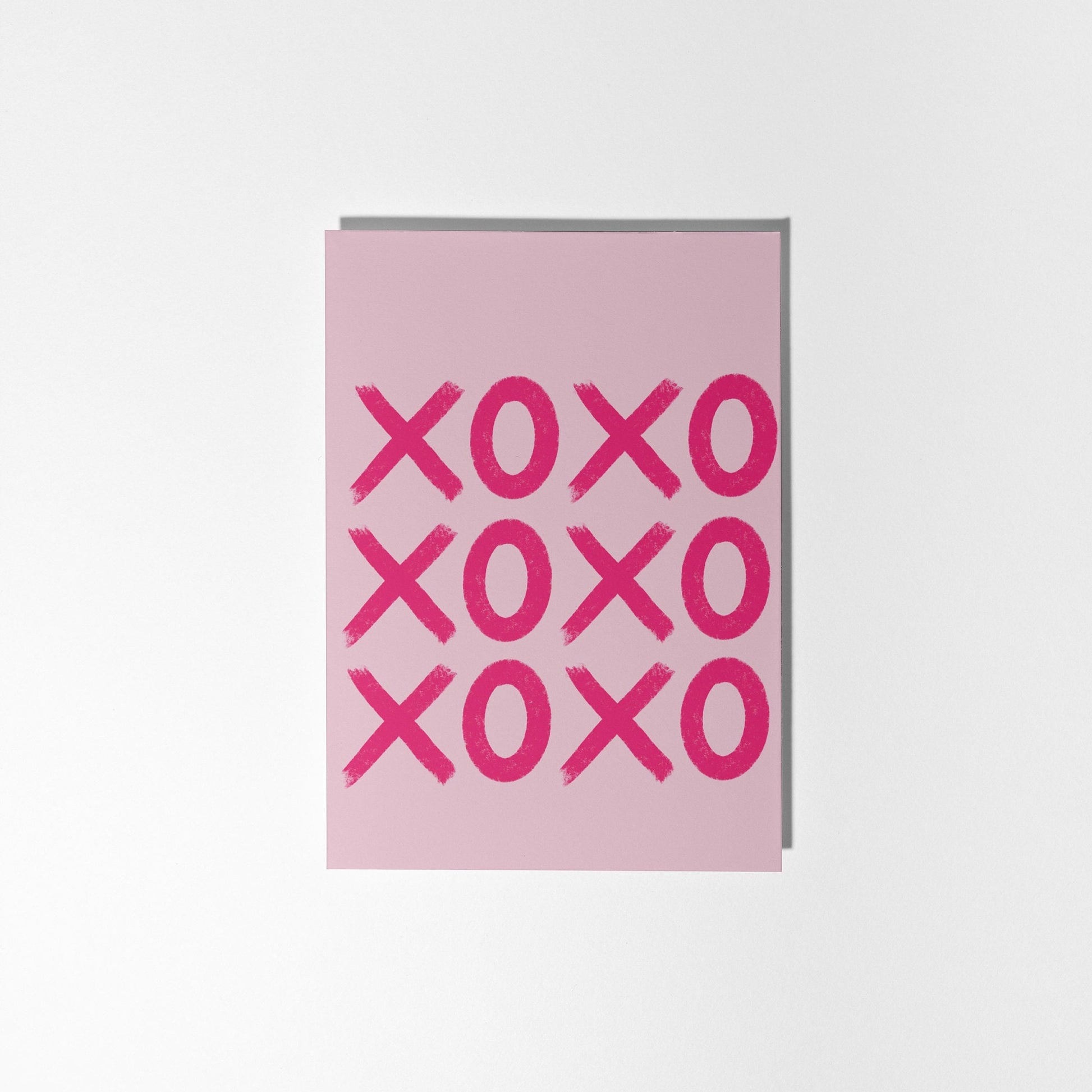 Hugs and Kisses, Blank Appreciation, Love Card - PulpKo