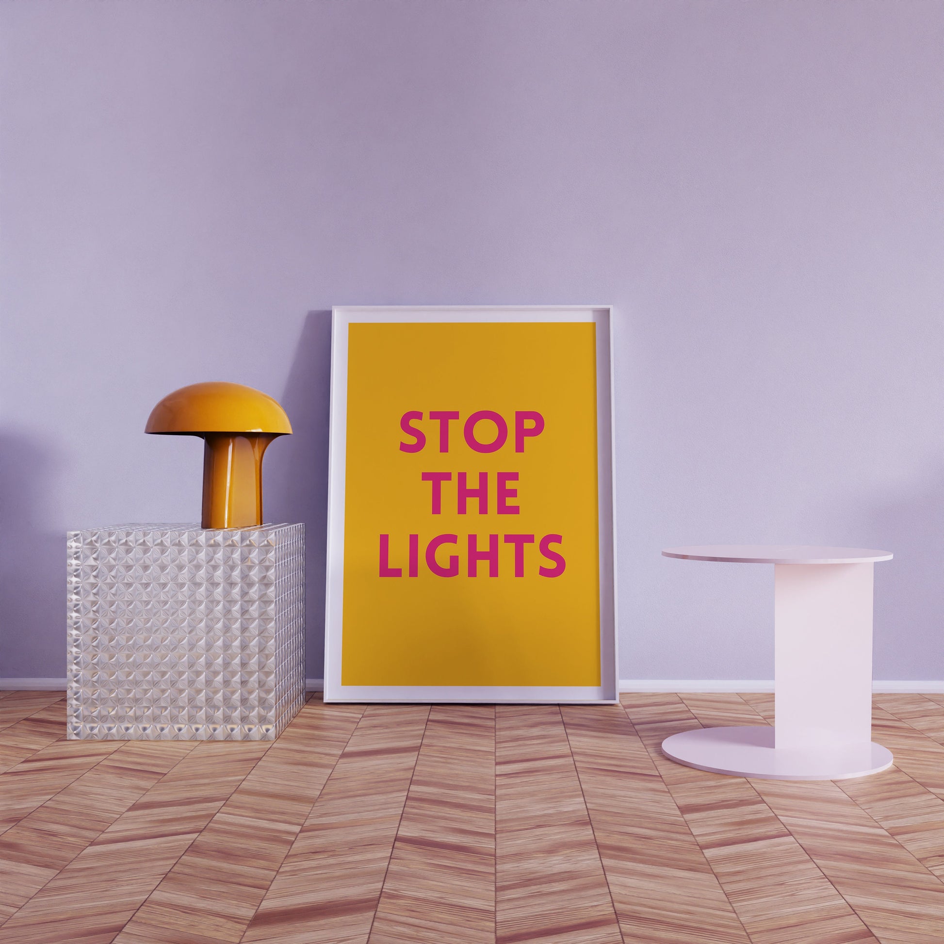 Stop The Lights Wall Art Print - PulpKo