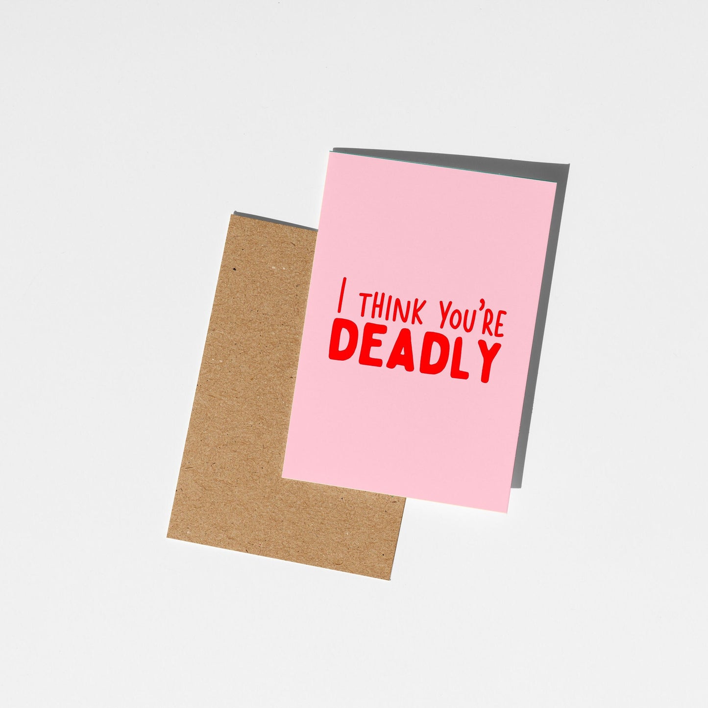 I Think You're Deadly Valentine's Card - PulpKo