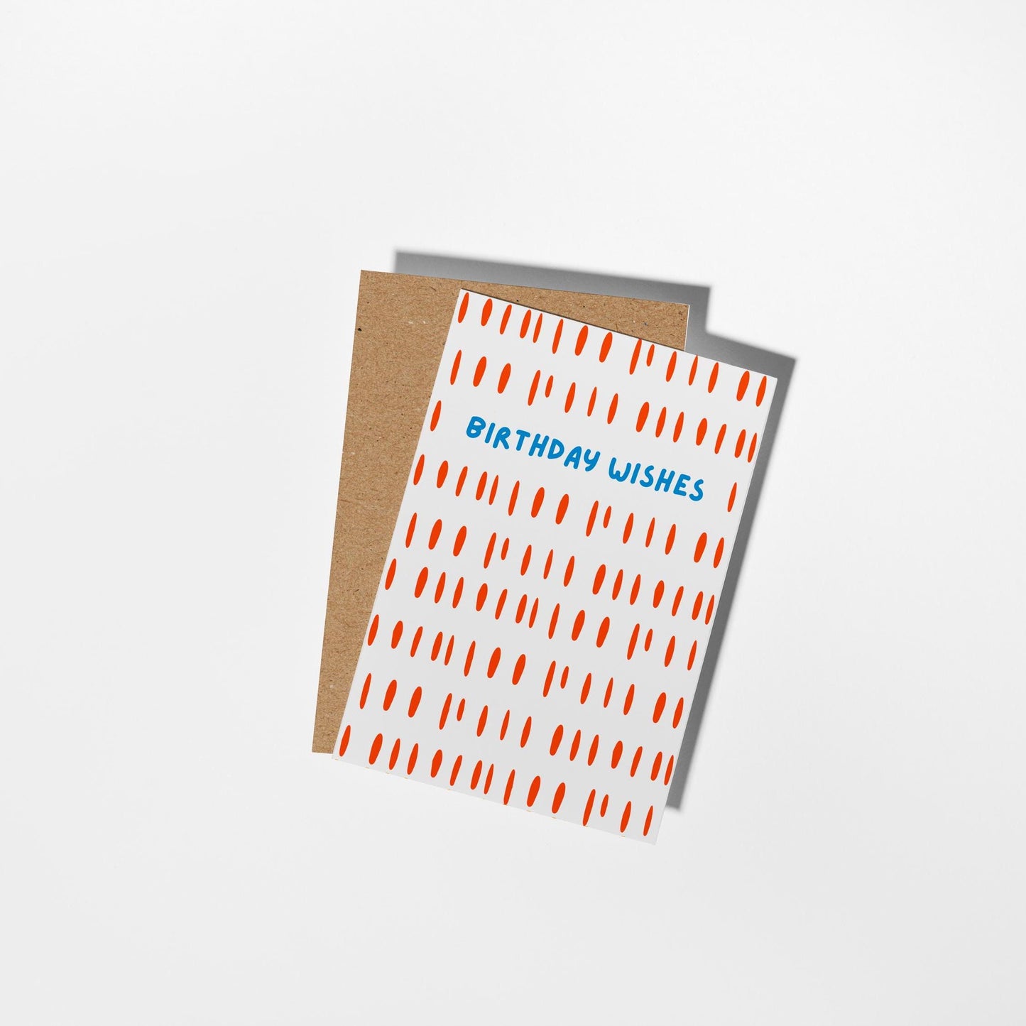 Minimalist Birthday Wishes Card, Modern and Bold Design for a Birthday Celebration - PulpKo