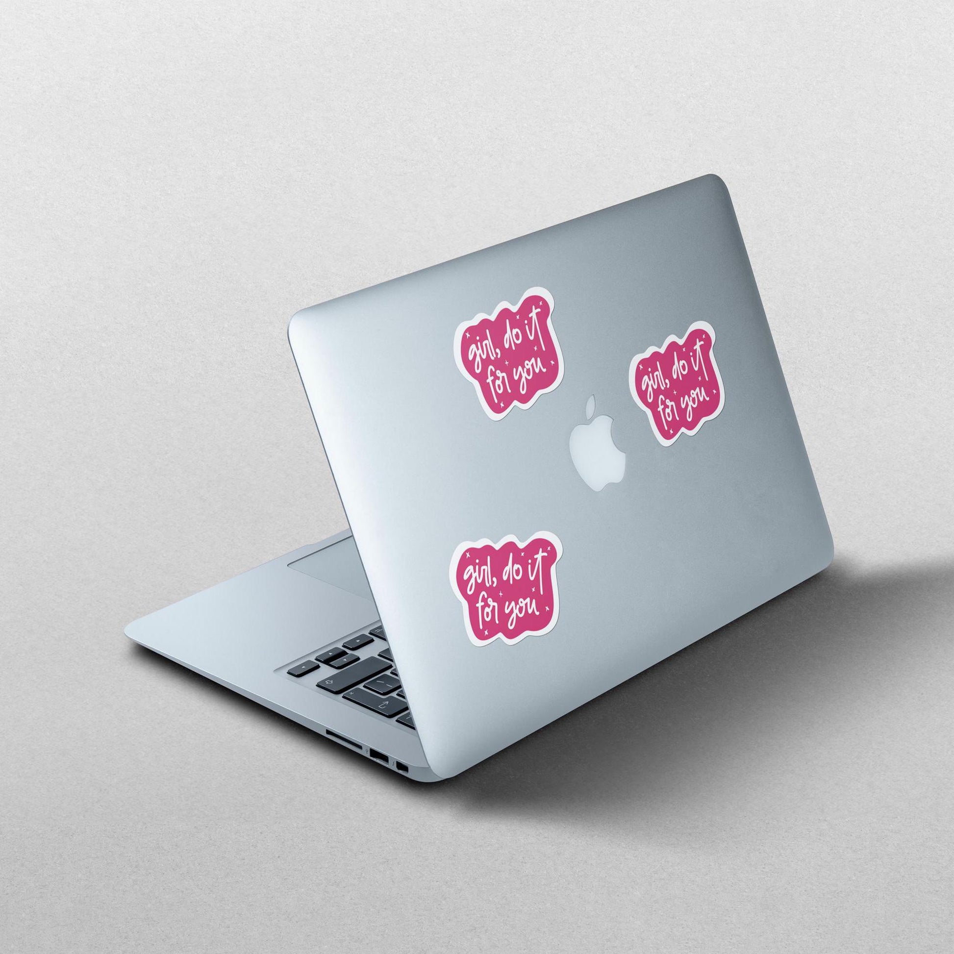 Girl, Do It for You Sticker - Motivational Pink Vinyl Sticker - PulpKo