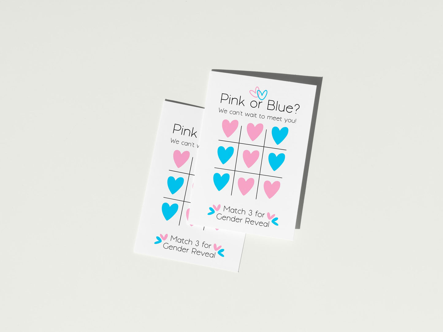 Gender Reveal Scratch Card. Will it be Pink or Blue? - PulpKo