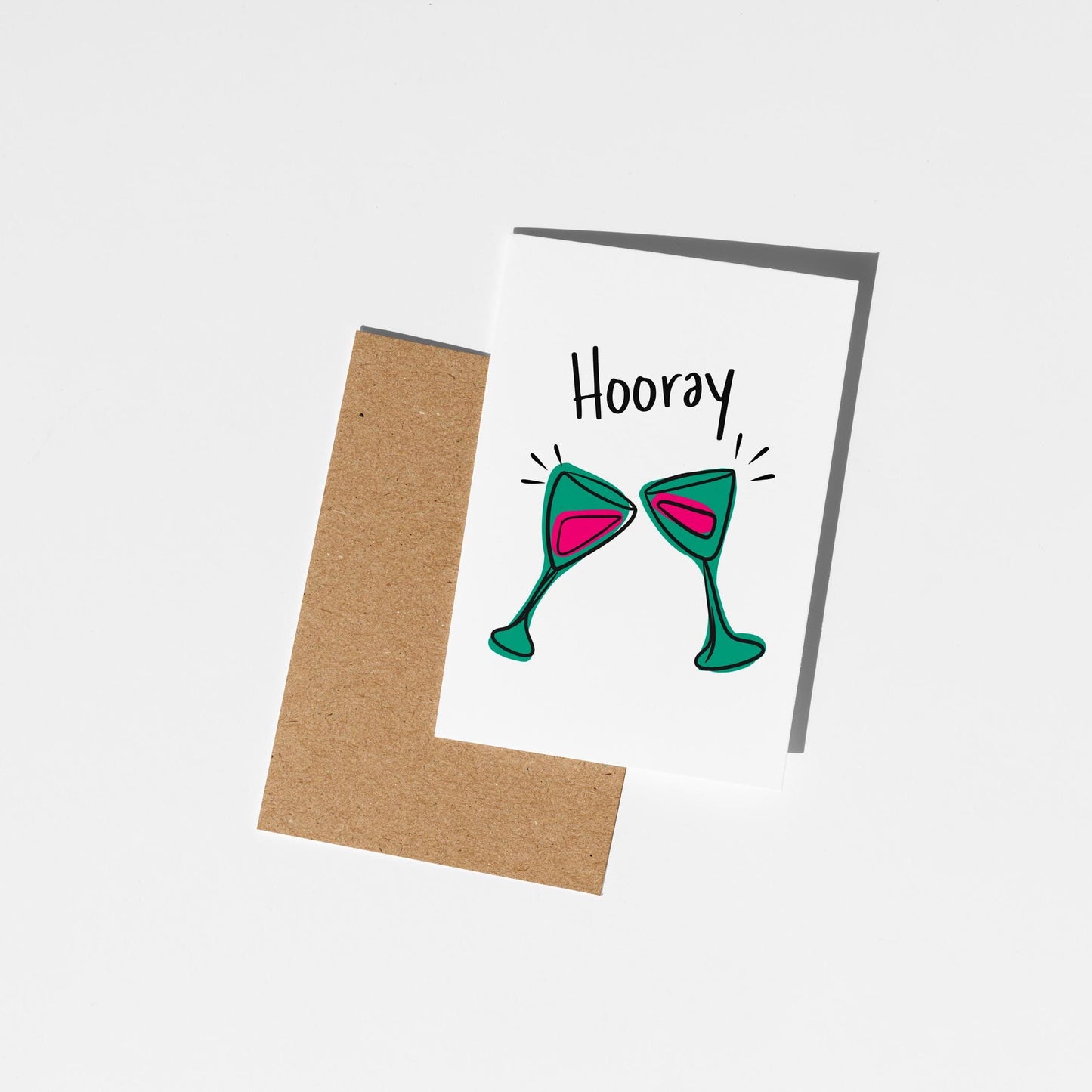 Sip Sip Hooray Celebration Card - PulpKo