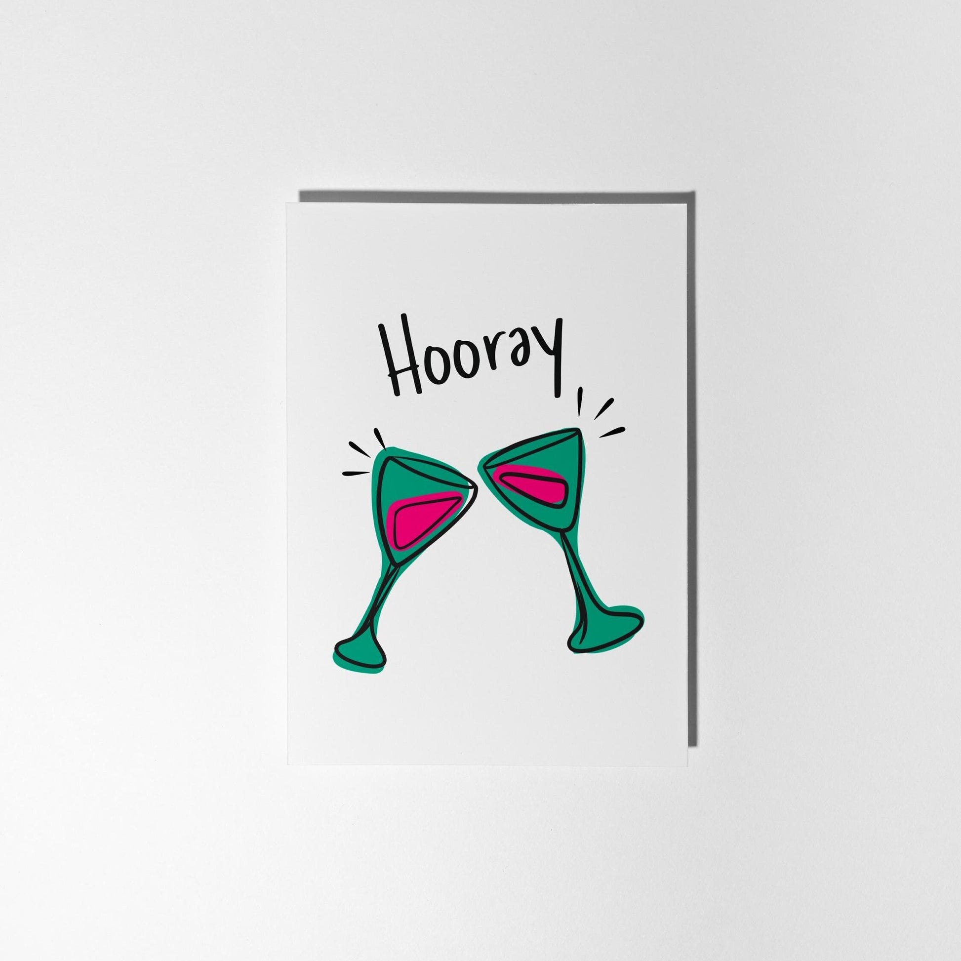 Sip Sip Hooray Celebration Card - PulpKo