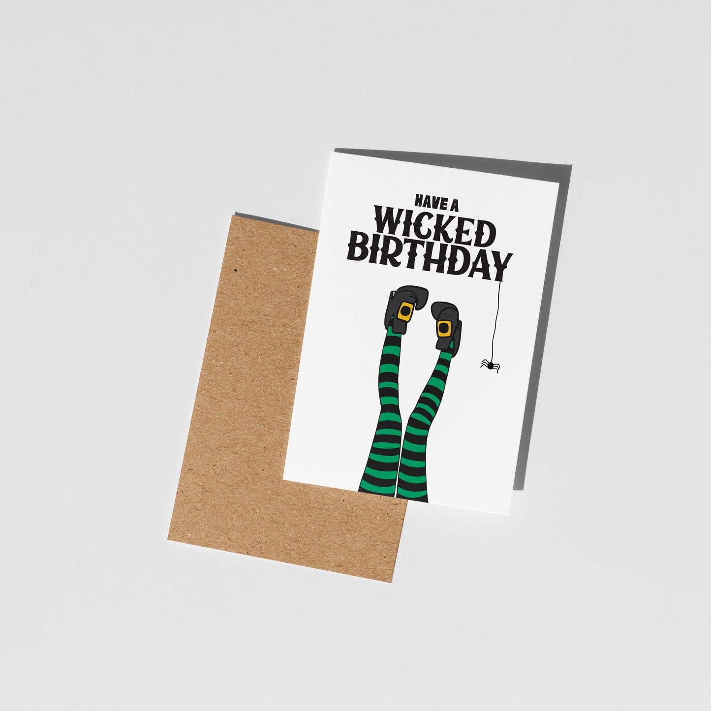 Wicked Witch Birthday Card - PulpKo