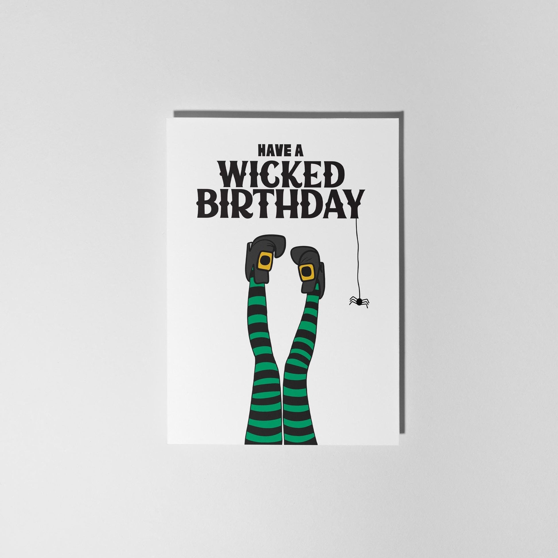 Wicked Witch Birthday Card - PulpKo