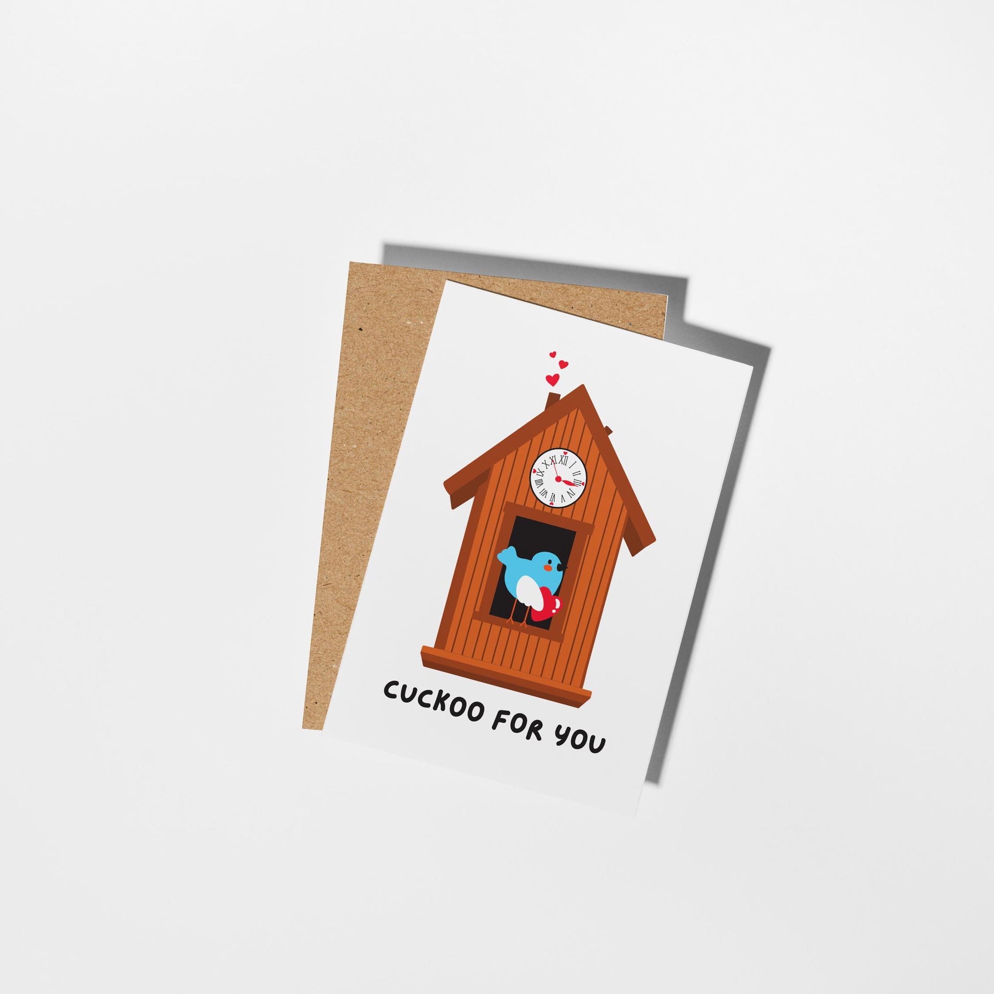 Cuckoo for You Love Card - PulpKo