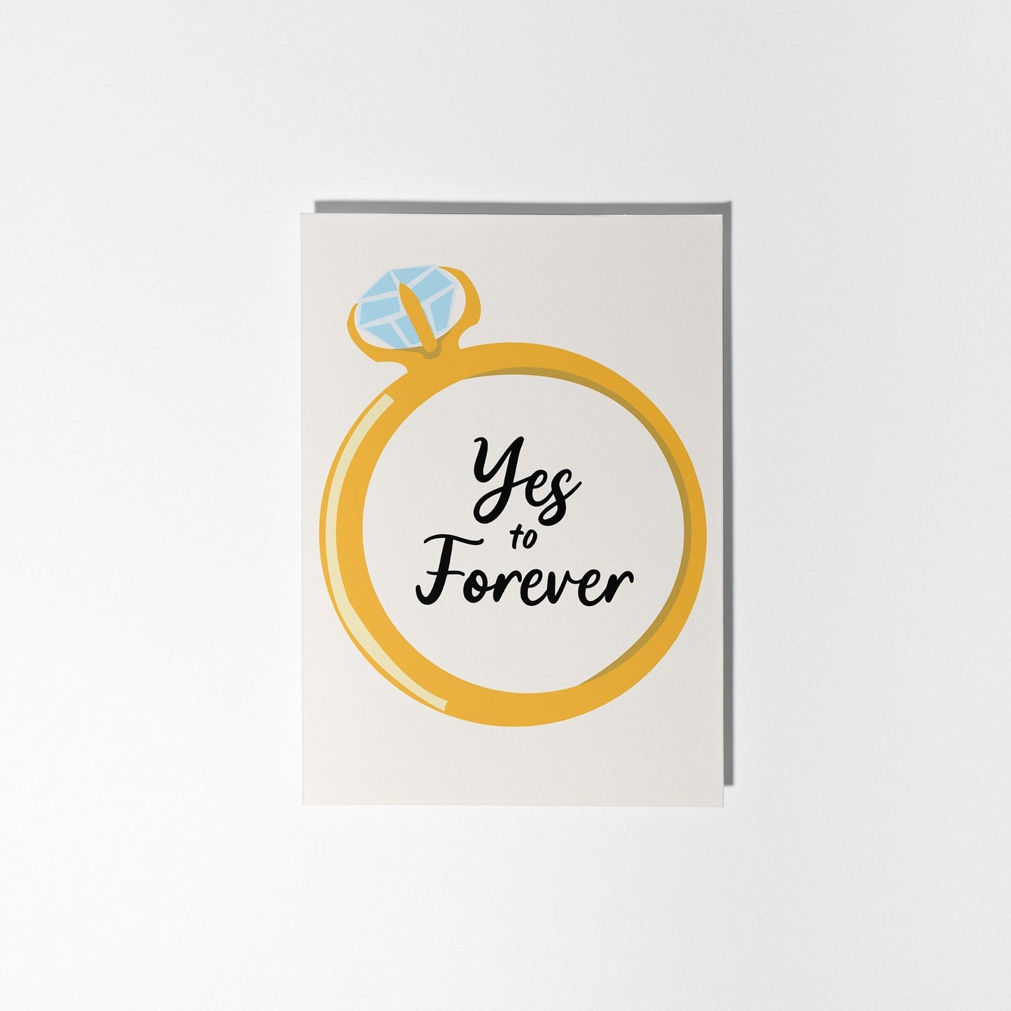 Yes to Forever Engagement Card - PulpKo