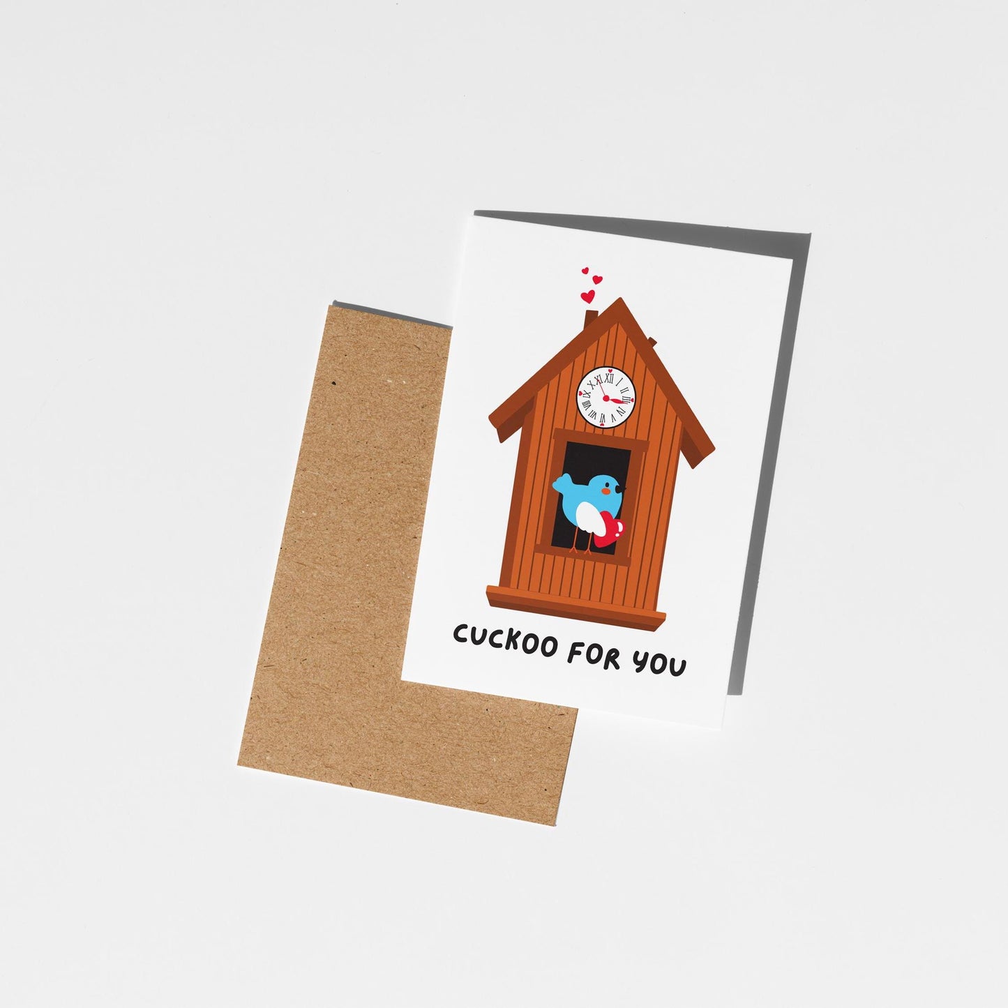 Cuckoo for You Love Card - PulpKo