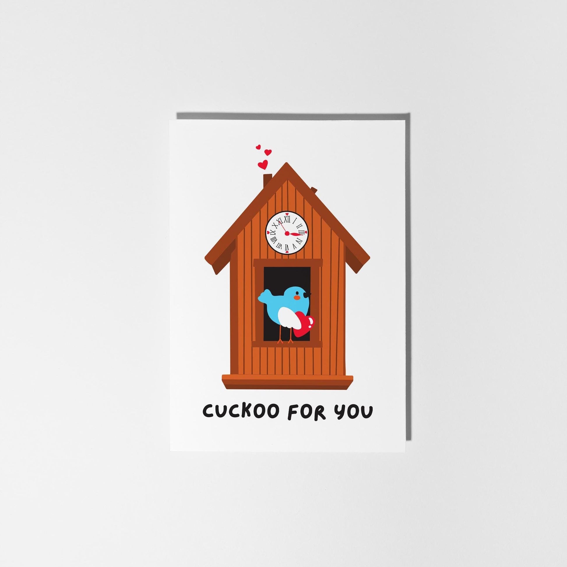 Cuckoo for You Love Card - PulpKo