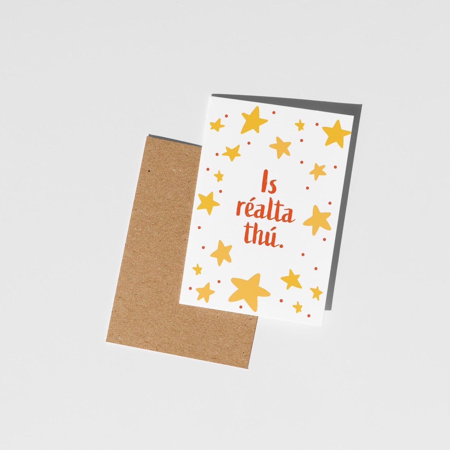 Is Réalta Thú, You’re a Star Card - Irish Greeting Card – You’re a Star Card - PulpKo