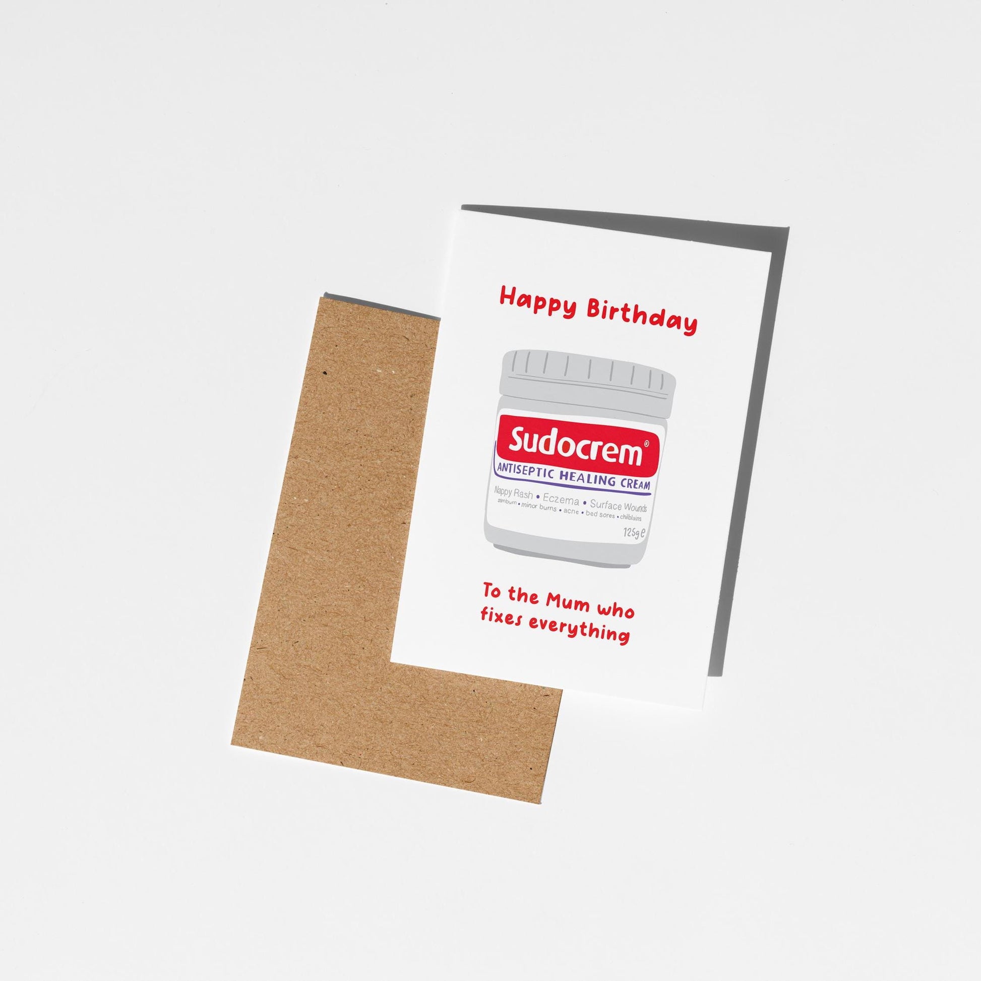 For the Mum Who Fixes Everything, Birthday Card for Mum Appreciation - PulpKo