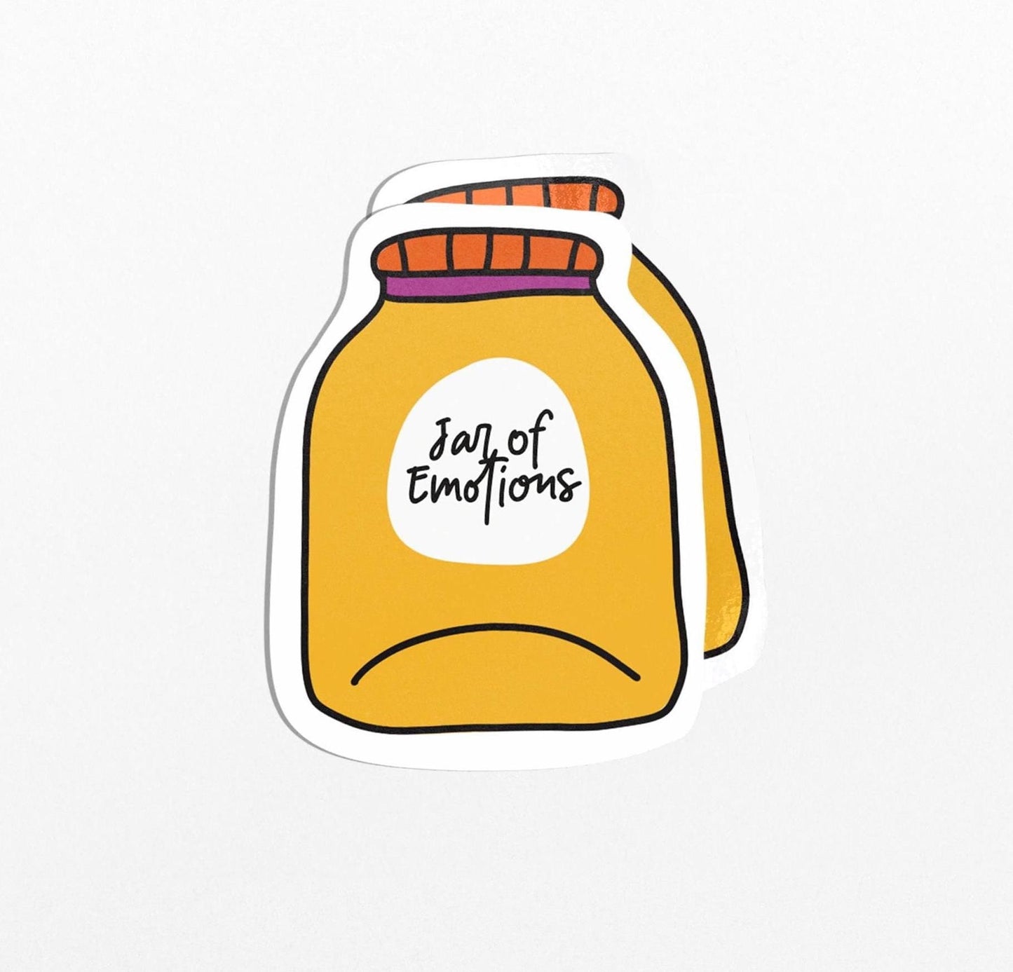 Jar of Emotions Sticker - PulpKo