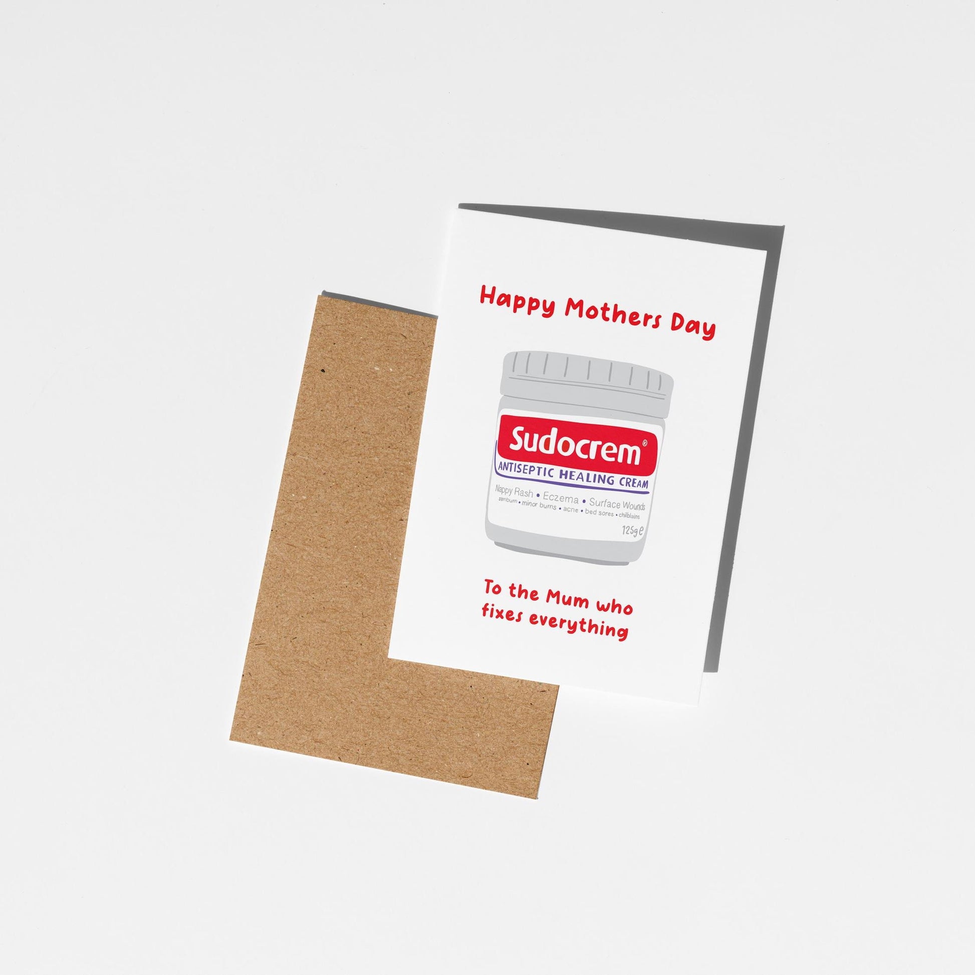 For the Mum Who Fixes Everything, Mum Appreciation Card Card for Mum, Mother's Day Card - PulpKo