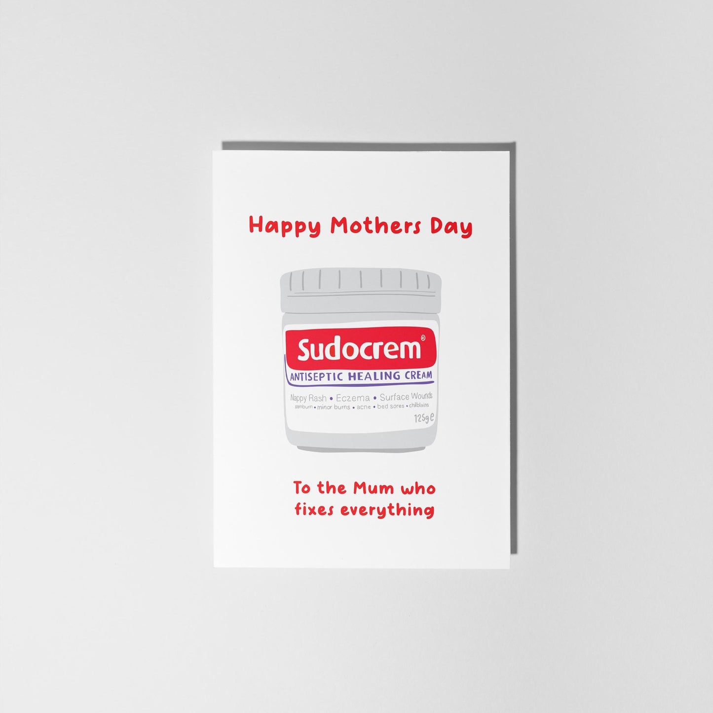 For the Mum Who Fixes Everything, Mum Appreciation Card Card for Mum, Mother's Day Card - PulpKo