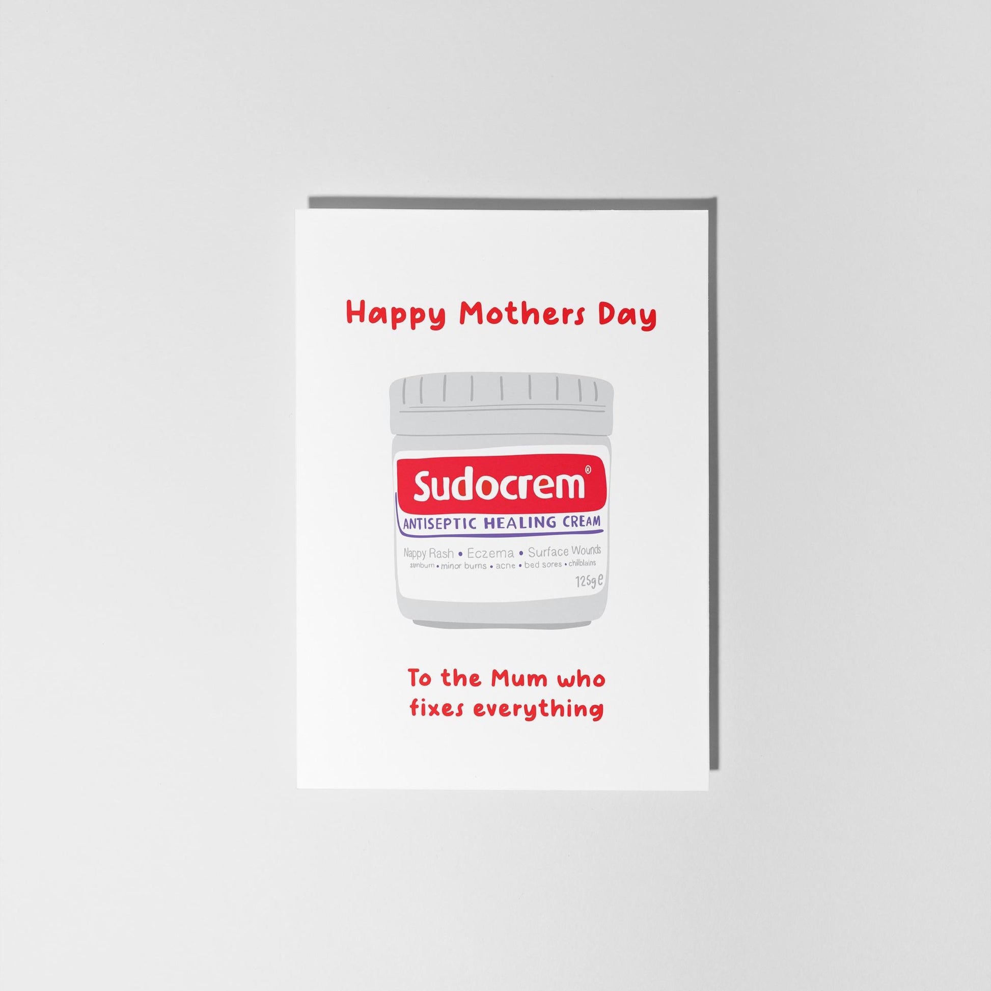 For the Mum Who Fixes Everything, Mum Appreciation Card Card for Mum, Mother's Day Card - PulpKo